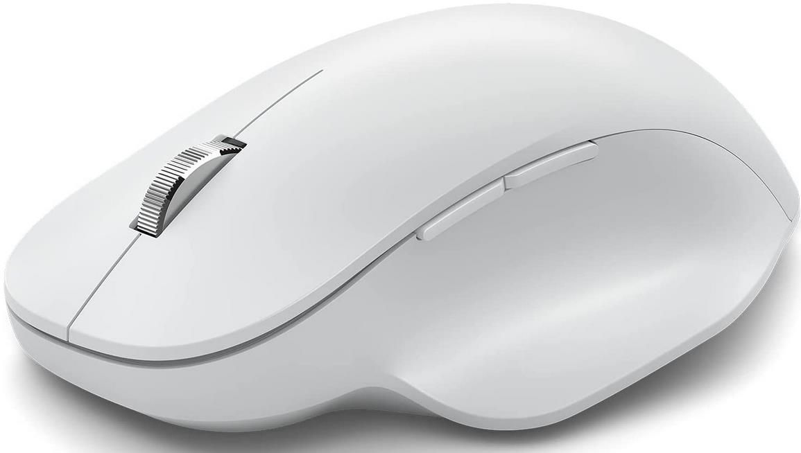 Microsoft ergonomische Bluetooth Maus in Weiß für 26,99€ (statt 43€)   Prime