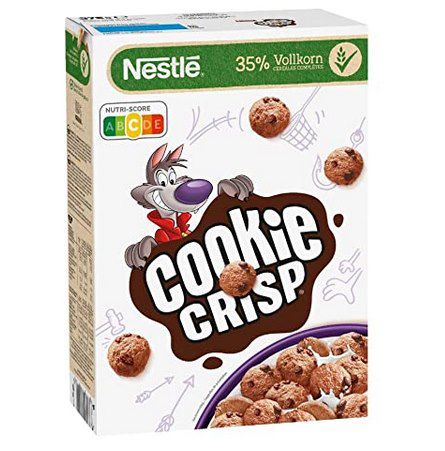 6x Nestlé Cookie Crisp Cerealien mit Vollkorn in Keksform (je 375g) ab 10,74€ (statt 18€)   Prime Sparabo