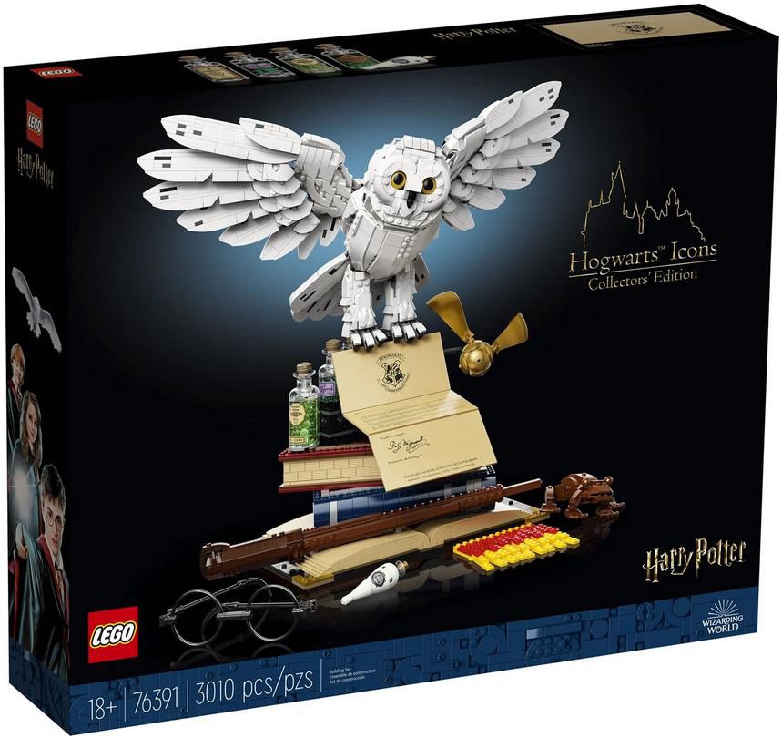 LEGO 76391   Harry Potter: Hogwarts Icons   Collectors Edition für 216€ (statt 250€)