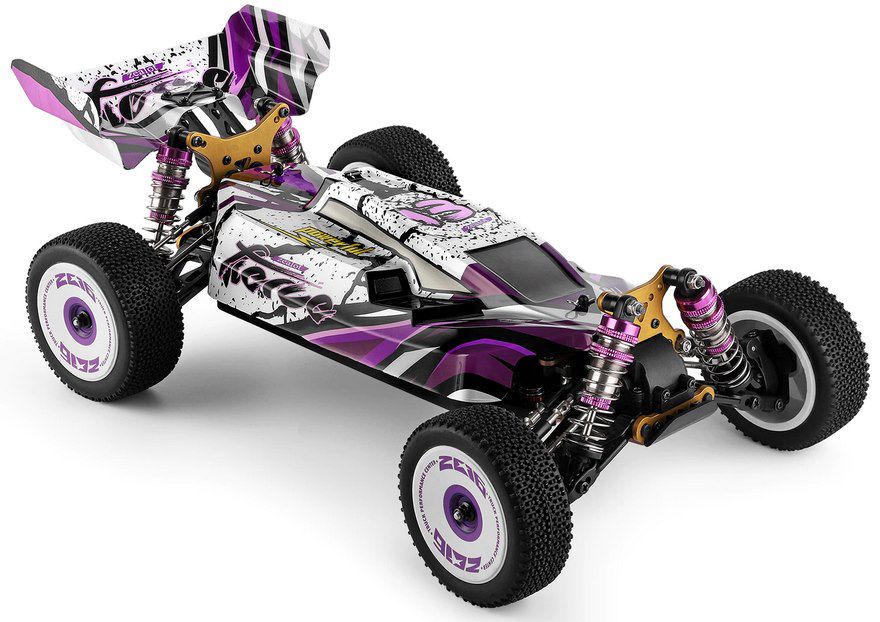 WLtoys 124019 RC Buggy mit bis zu 60 km/h inkl. 3 Akkus für 96,09€ (statt 133€)