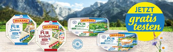 Milkana PUR gratis ausprobieren