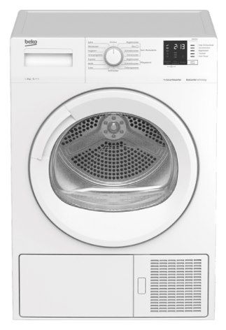 Beko DS852GAV   8 kg Wärmepumpentrockner für 424,85€ (statt 514€)