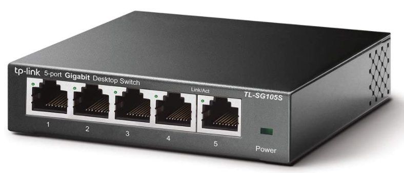 TP Link TL SG105S 5 Port Gigabit Switch ab 12,45€ (statt 21€)