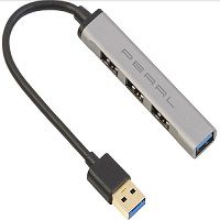 Pearl: USB-Hub mit 4 Ports gratis (statt ca. 23€) + 5,95€ VSK