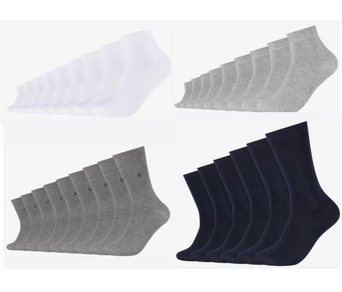 s.Oliver Socken 8-10er Pack in verschiedenen Ausführungen und Farben ab 11,97€ (statt 20€)