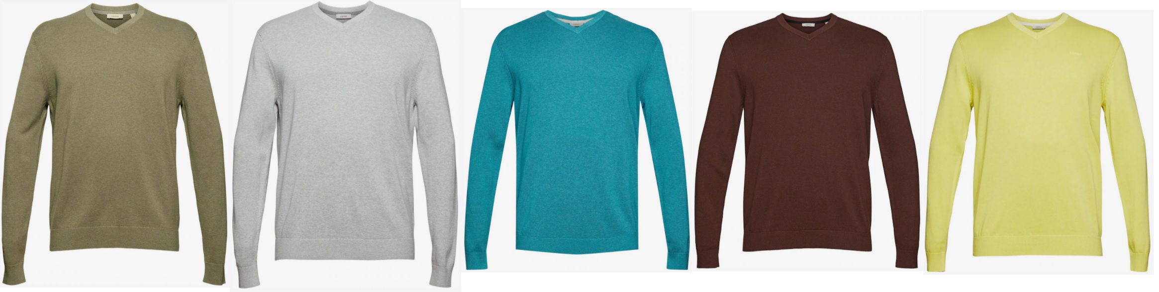 Esprit Pullover aus 100% Baumwolle in unterschiedlichen Farben ab 32,49€ (statt 50€)