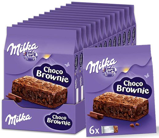 13x Milka Choco Brownie (je 6 Stück mit 150g) ab 27,96€ (statt 34€)