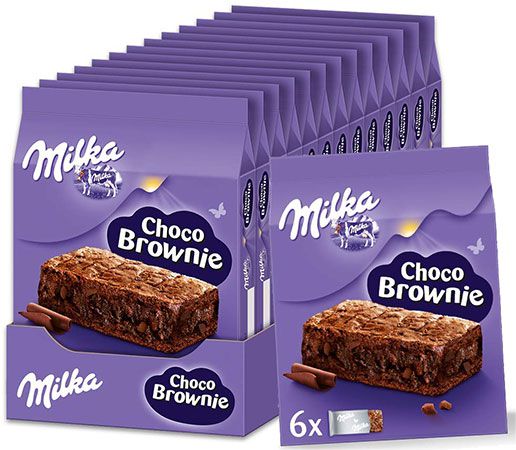 13x Milka Choco Brownie (je 6 Stück mit 150g) für 15,49€ (statt 26€)