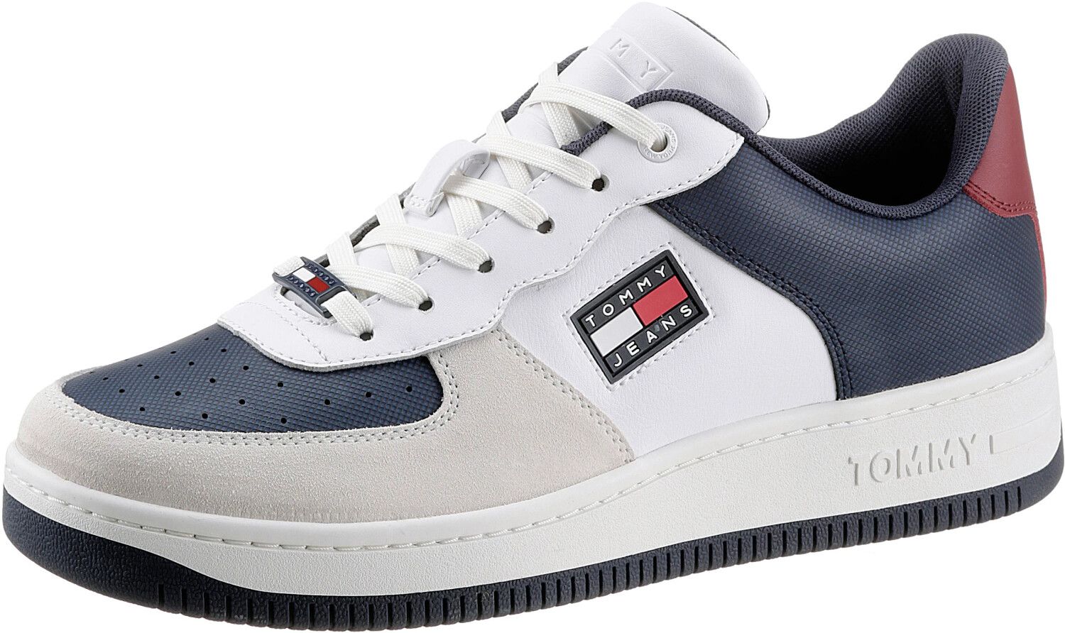 Tommy Jeans Varsity Cupsole Sneaker mit Wildleder für 79,99€ (statt 101€)   nur 40, 41, 44.5