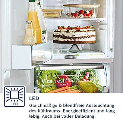 BOSCH KGV392LEA Serie 4 Kühlgefrierkombination + 60€ Eismann Gutschein für 439€ (statt 537€)