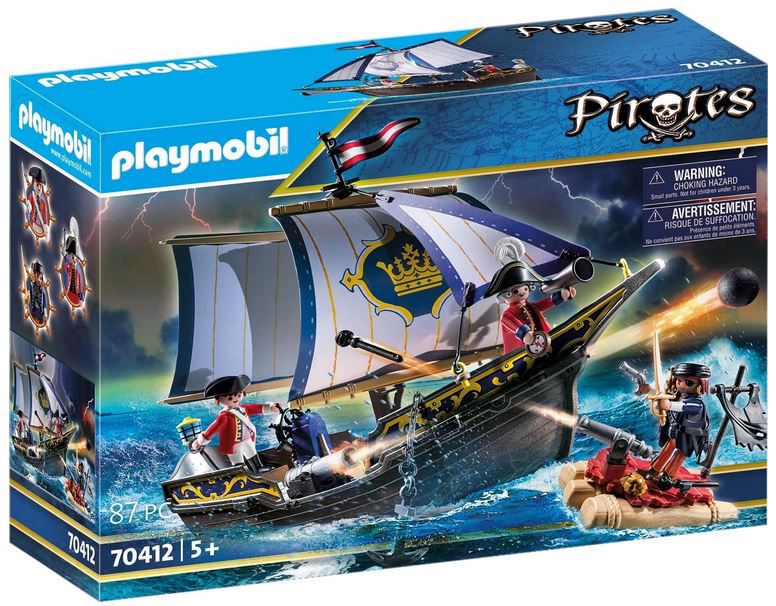 PLAYMOBIL Pirates 70412 Rotrocksegler für 19,99€ (statt 31€)   Prime