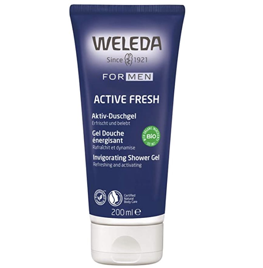 WELEDA Bio For Men Active Fresh Duschgel ab 2,76€ (statt 4€)   Prime Sparabo