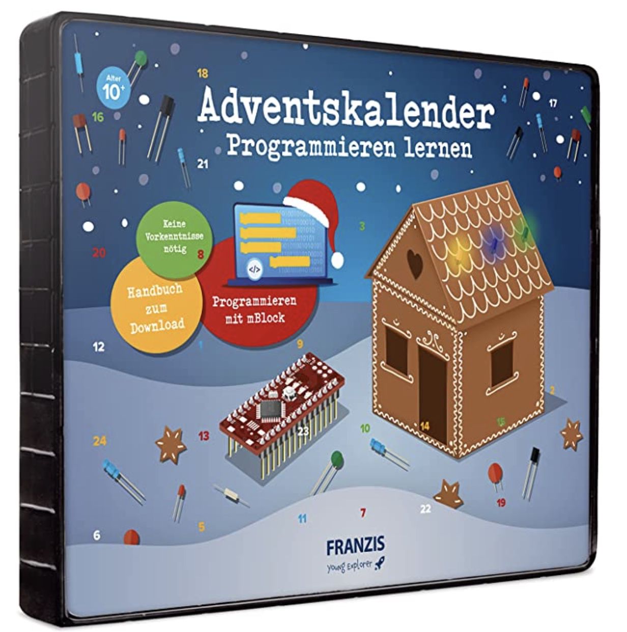 Franzis Programmieren lernen Adventskalender ab 7,43€ (statt 30€)   Prime