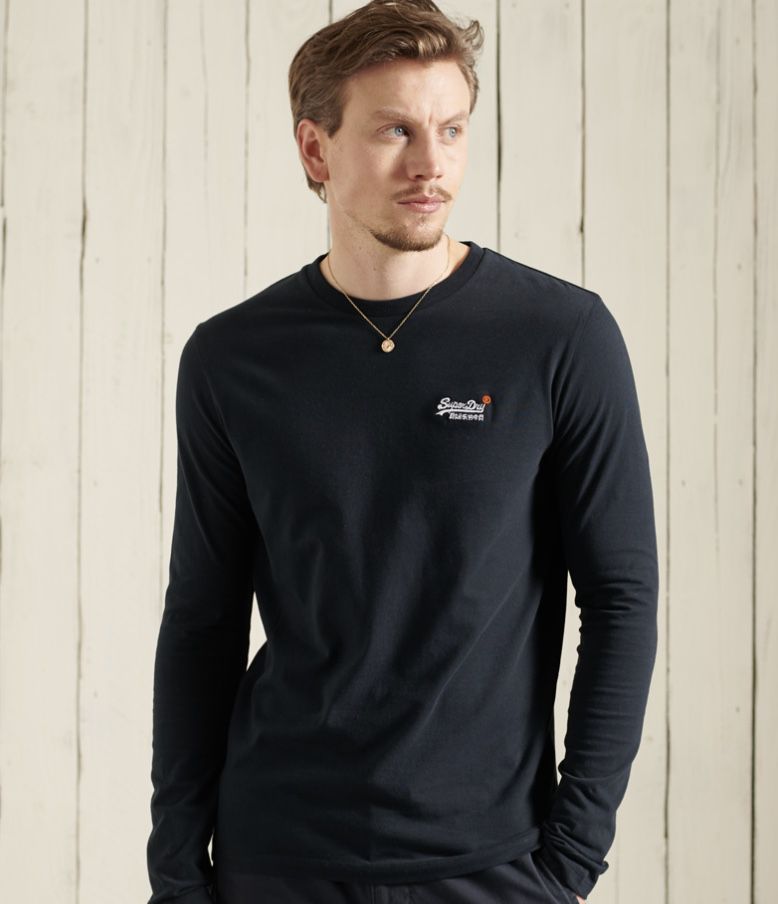 Superdry Herren Vintage Langarm Shirt aus Bio Baumwolle für 15,99€ (statt 23€)