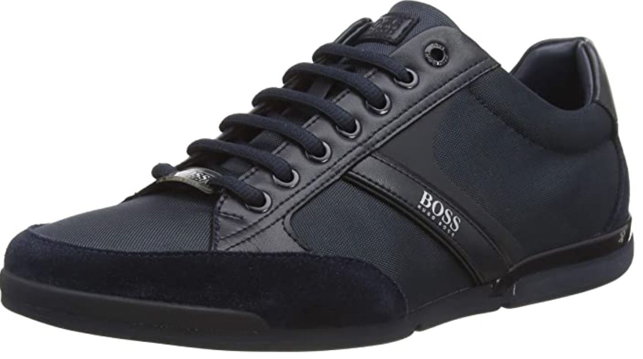 BOSS Herren Saturn Lowtop Sneakers in Dark Blue für 67,99€ (statt 103€)