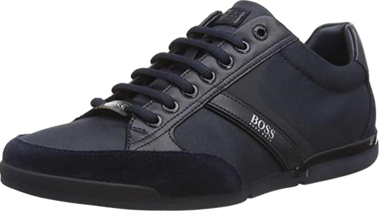 BOSS Herren Saturn Lowtop Sneakers in Dark Blue für 67,99€ (statt 103€)