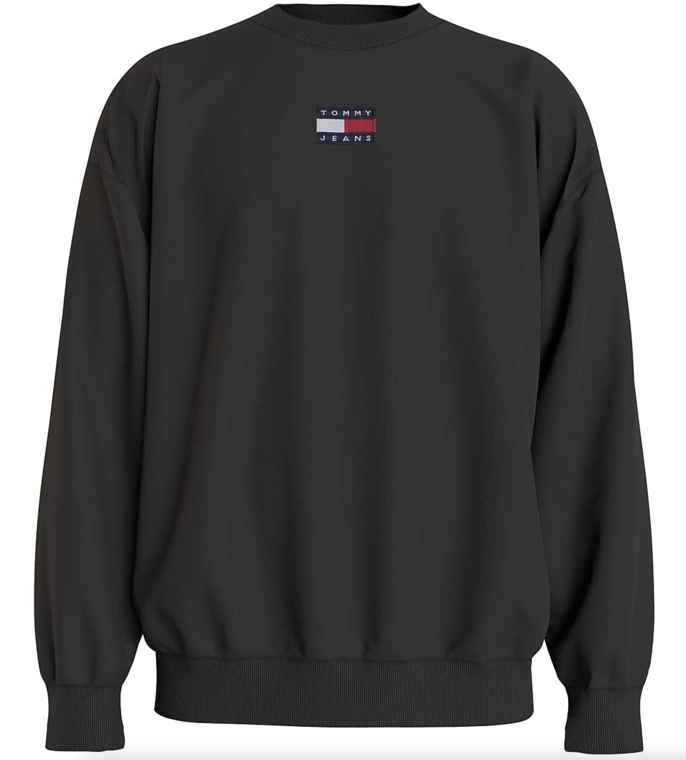 Tommy Jeans Badge Crewneck Sweatshirt in Schwarz für 41,24€ (statt 74€)