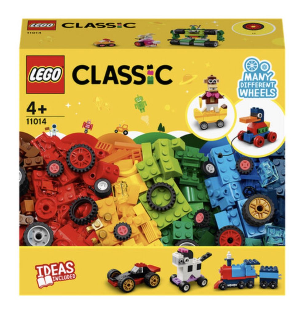 LEGO 11014 Classic Steinebox mit Rädern für 28,94€ (statt 35€)