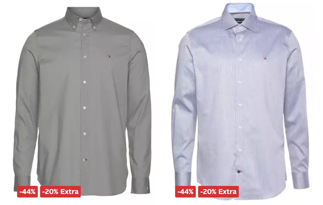 OTTO: Tommy Hilfiger & Tommy Jeans Hemden ab 24€   teilweise Restgrößen