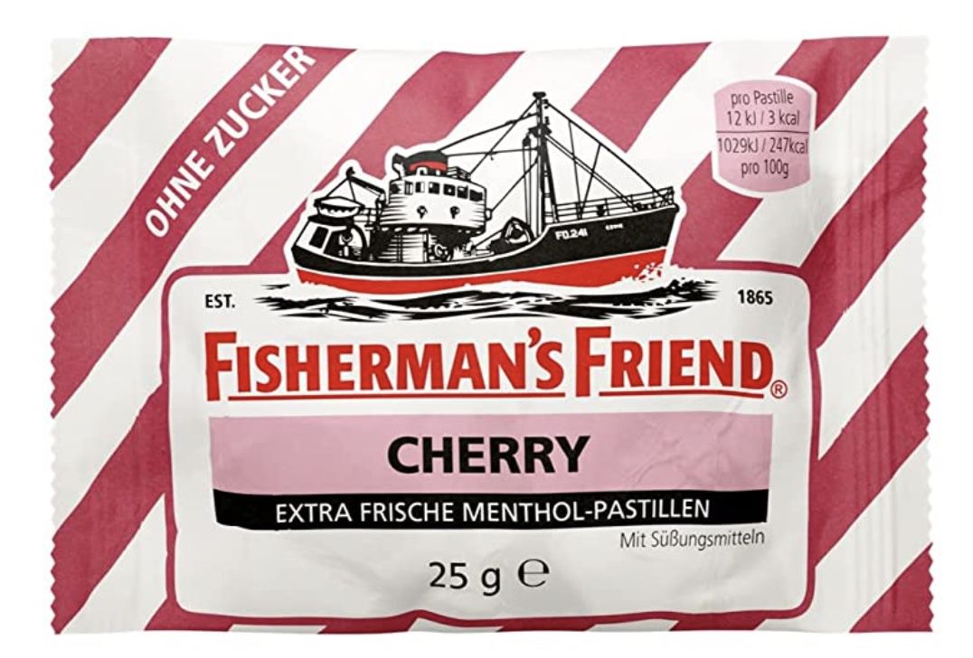 24er Pack Fishermans Friend Cherry ohne Zucker ab 14,40€ (statt 21€)   Prime Sparabo
