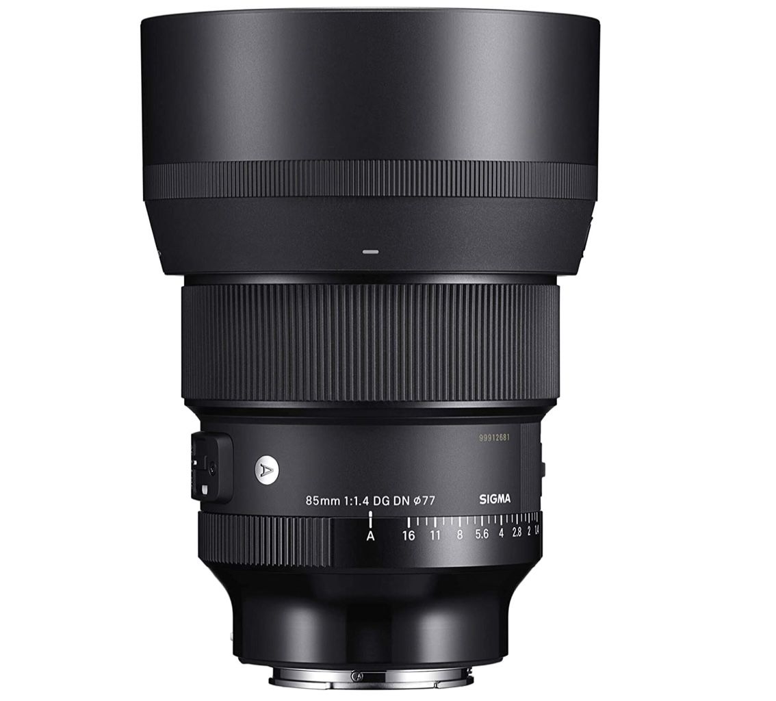 SIGMA Art   85 mm f./1.4 ASP, DG, IF Objektiv für Sony E Mount für 852,34€ (statt 1.095€)