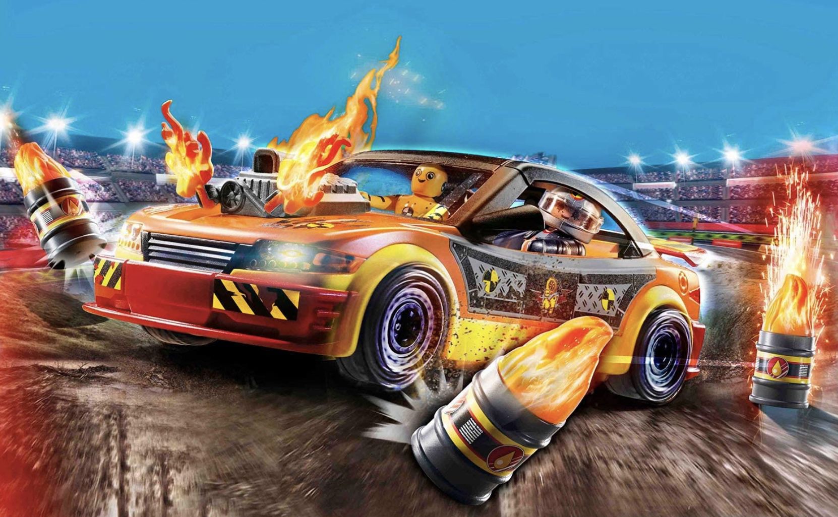 PLAYMOBIL Stuntshow 70551 Crashcar für 12,53€ (statt 19€)