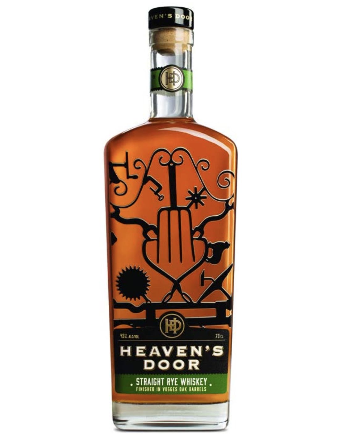 Heavens Door Straight Rye Whiskey 43% für 50,69€ (statt 63€)