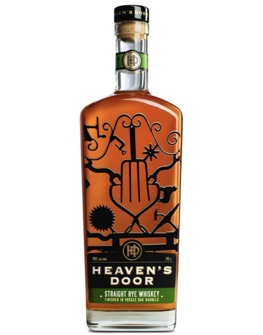 Heavens Door Straight Rye Whiskey 43% für 46,89€ (statt 63€)