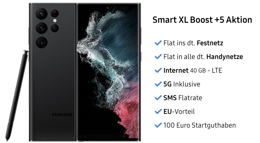 Samsung Galaxy S22 / S22+ / S22 Ultra   die besten Tarif Deals in der Übersicht