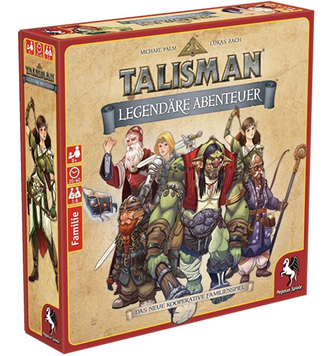 Pegasus Spiele Talisman Legendäre Abenteuer für 22,80€ (statt 29€)   Prime