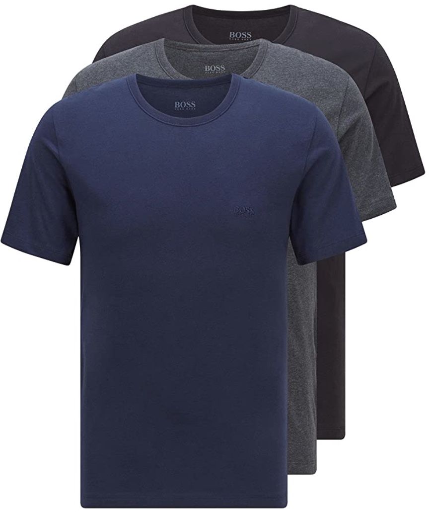 3er Pack Hugo Boss T Shirts aus Baumwolle ab 25,56€ (statt 34€)