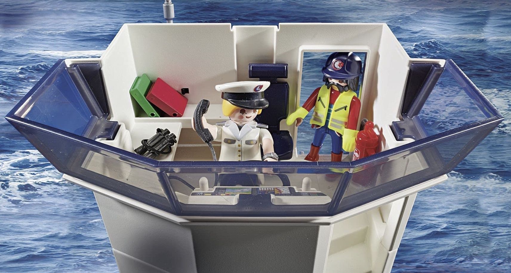 Playmobil City Action 70769   Großes Containerschiff mit Zollboot für 49,99€ (statt 68€)