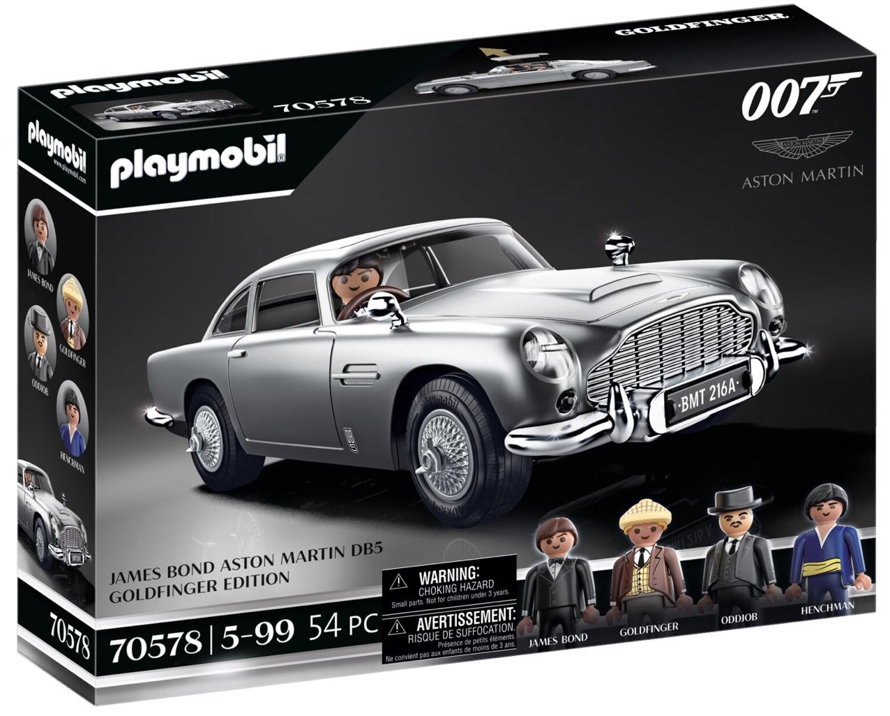 Playmobil 70578 Goldfinger James Bond Aston Martin DB5 für 26,69€ (statt 48€)