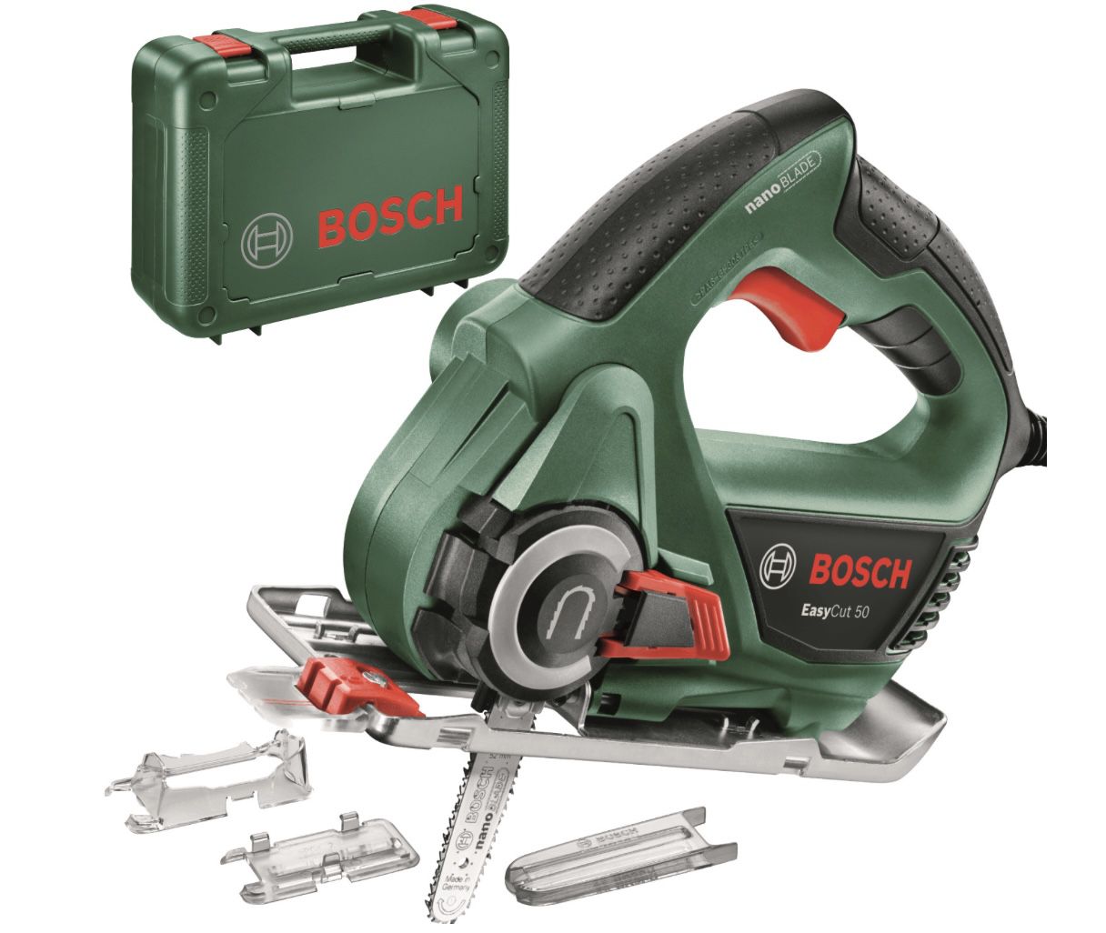 Bosch Säge EasyCut 50 mit 500Watt & Koffer für 58€ (statt 74€)