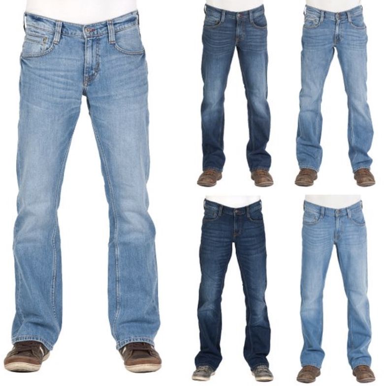 Mustang Herren Jeans Oregon Bootcut in verschiedenen Farben für je 47,95€ (statt 70€)