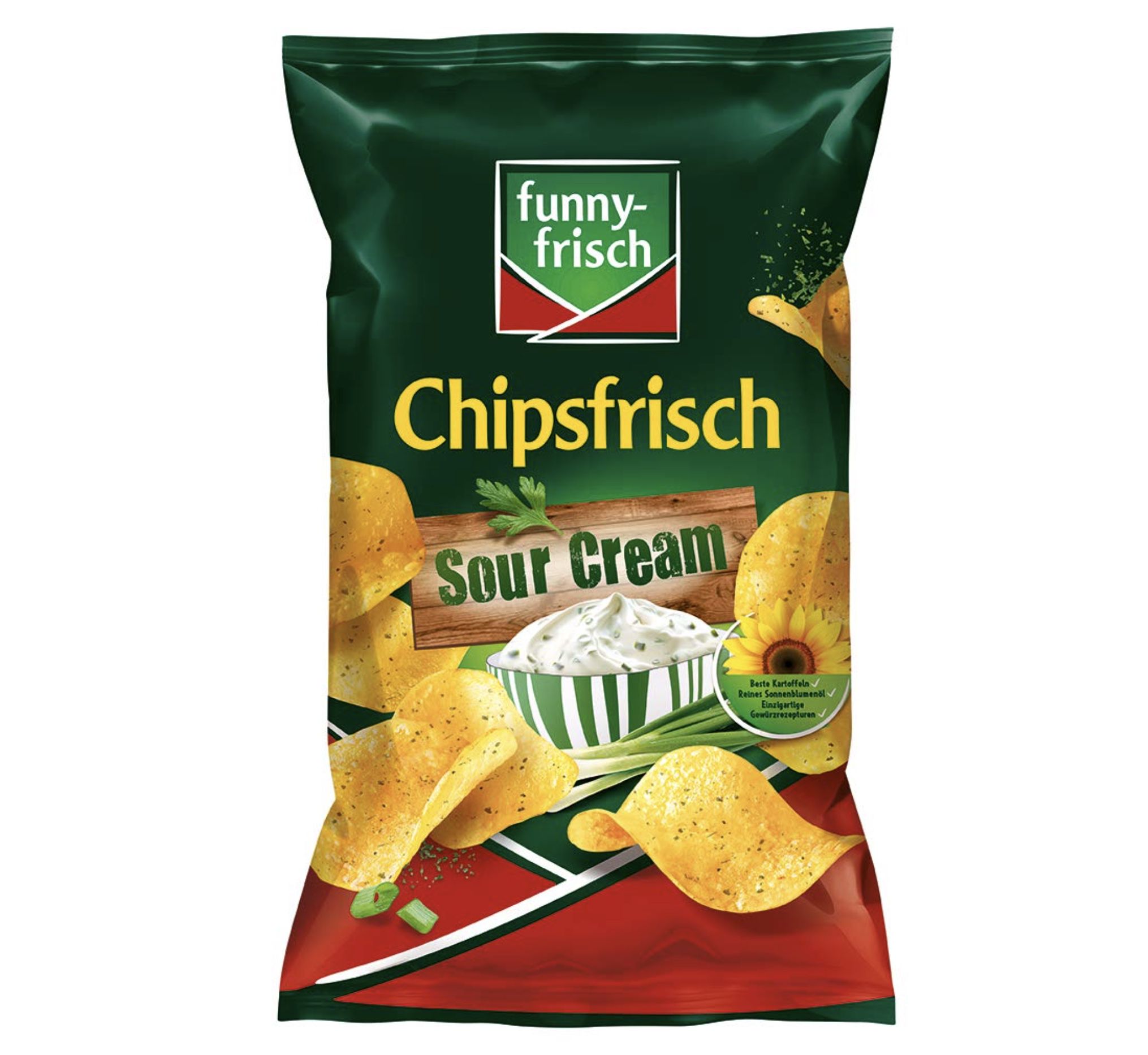 10x funny frisch Chipsfrisch Sour Cream & Wild Onion (150g) für 10,96€ (statt 20€)