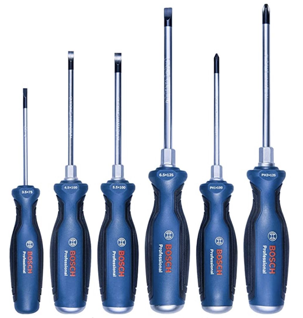 Bosch Professional Schraubendreher Set 6 teilig für 24,99€ (statt 35€)