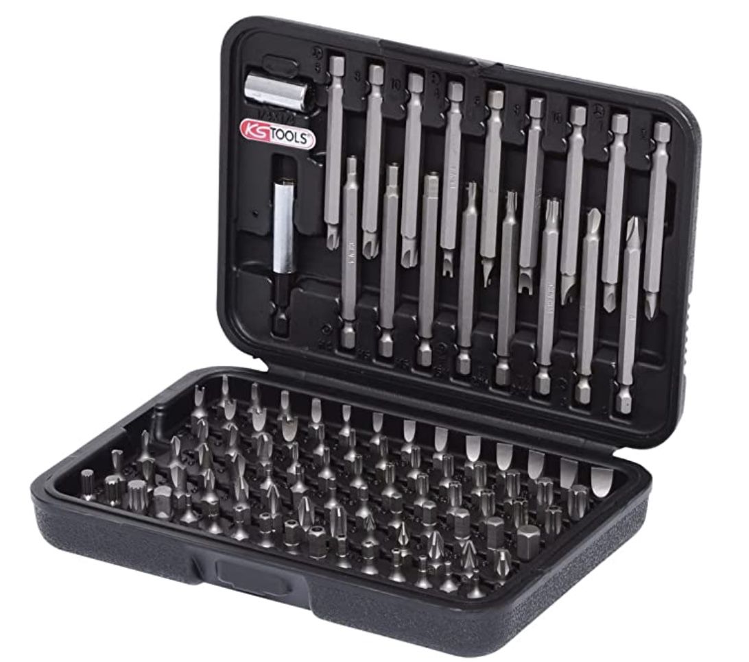 KS Tools 1/4 CLASSIC Bit Satz 99 tlg. mit langen Bits für 13,28€ (statt 19€)   Prime