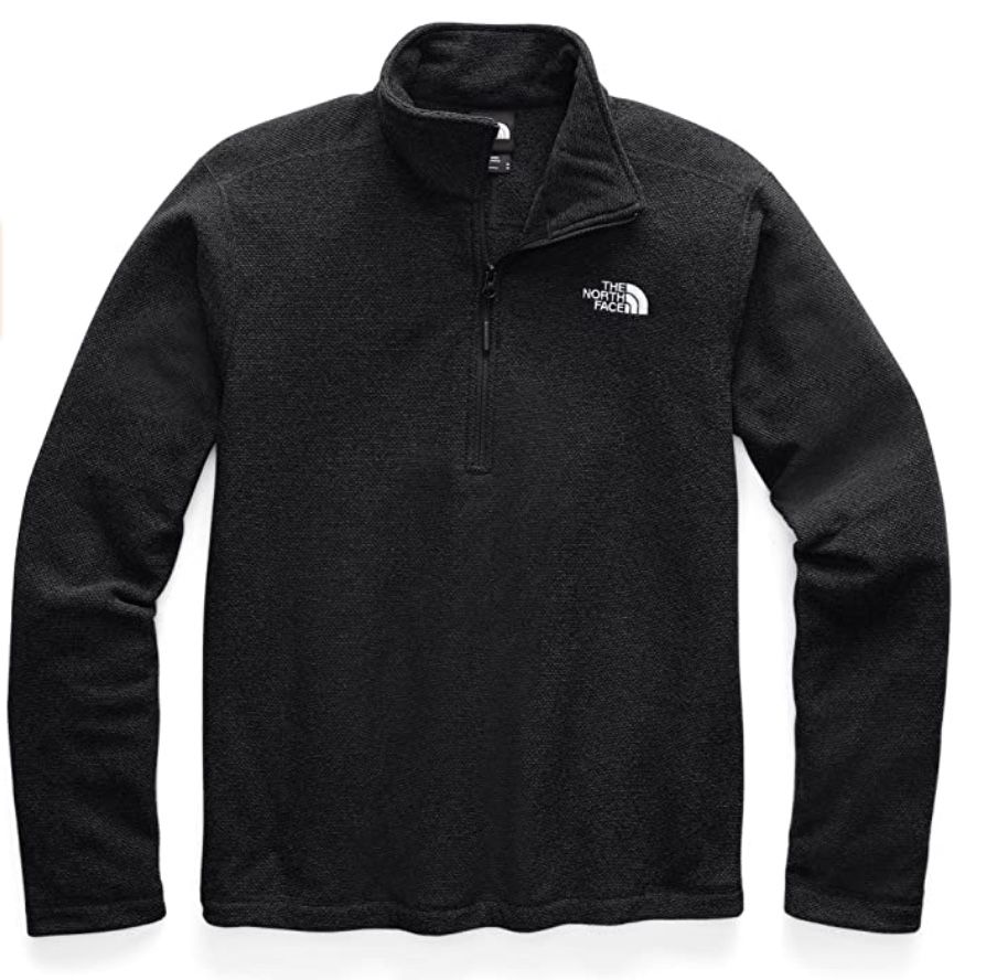 The North Face Textured Cap Rock 1/4 Zip Fleecejacke für 58,20€ (statt 75€)