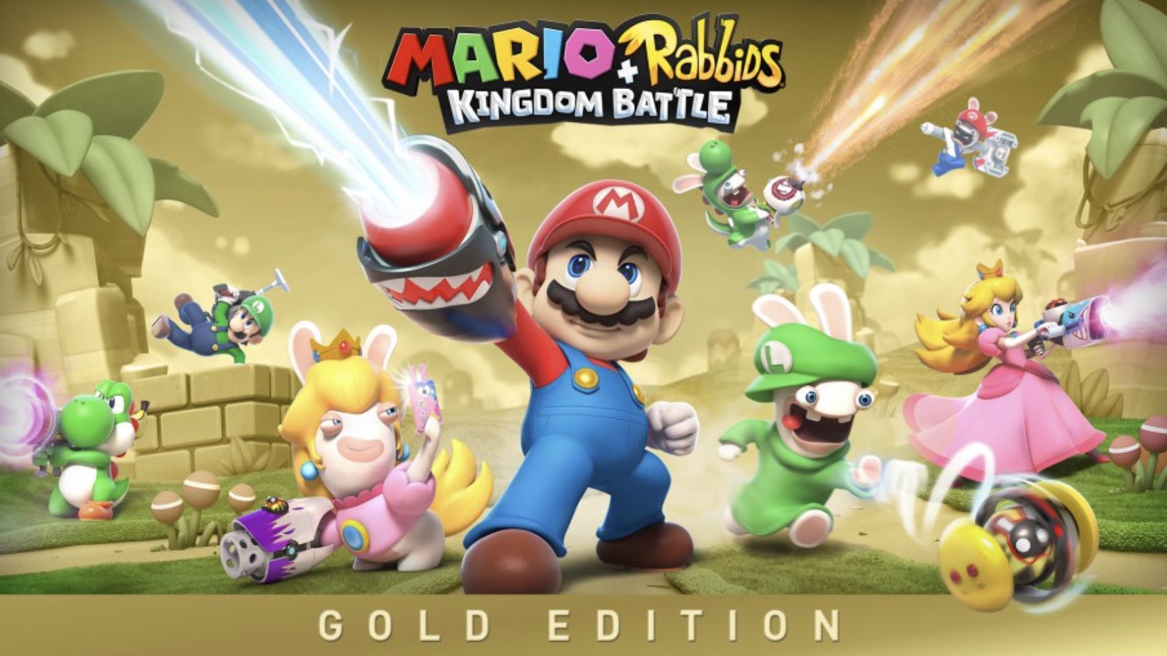 Mario + Rabbids: Kingdom Battle   Gold Edition (Switch) für 19,79€ (statt 28€)