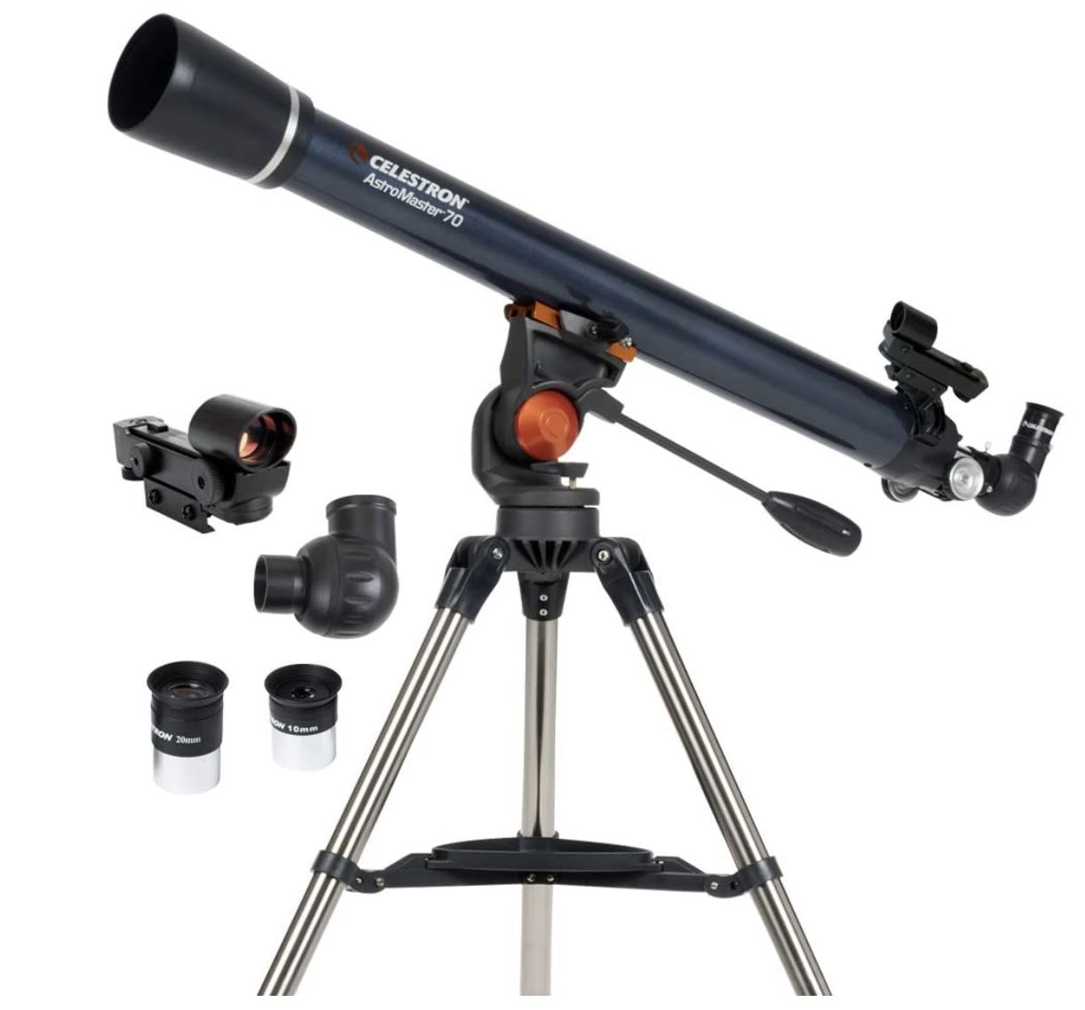 Celestron 21061 AstroMaster 70AZ Refraktor für 126,02€ (statt 159€)