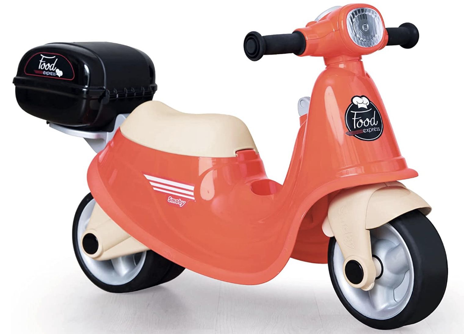 Smoby Laufrad   Scooter Food Express mit mechanischem Zündschlüssel für 28,24€ (statt 44€)