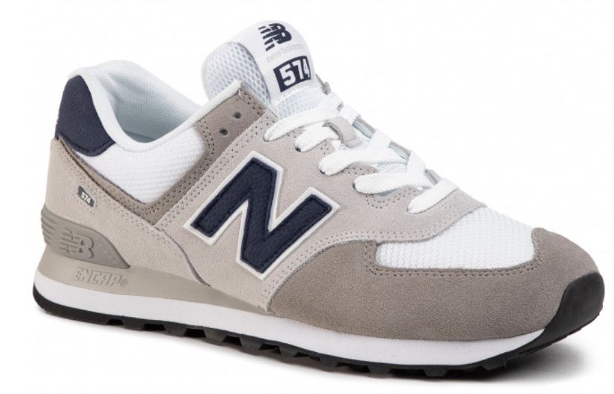 New Balance ML574EAG Sneaker in Grau mit Wildleder für 66,40€ (statt 79€)