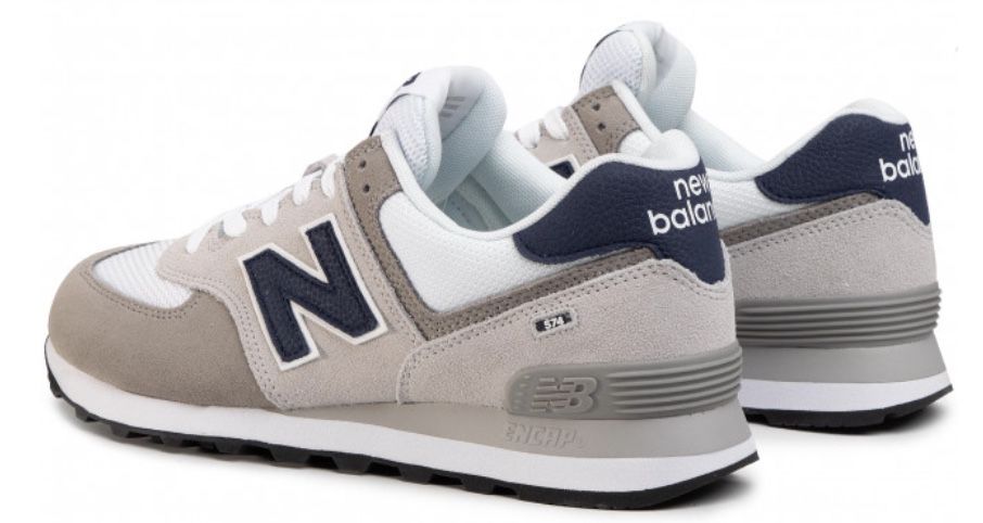 New Balance ML574EAG Sneaker in Grau mit Wildleder für 66,40€ (statt 79€)