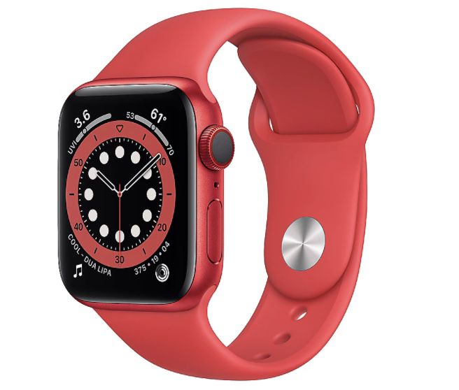 Apple Watch Series 6 (GPS + Cellular) 40mm in Rot für 333€ (statt 370€)