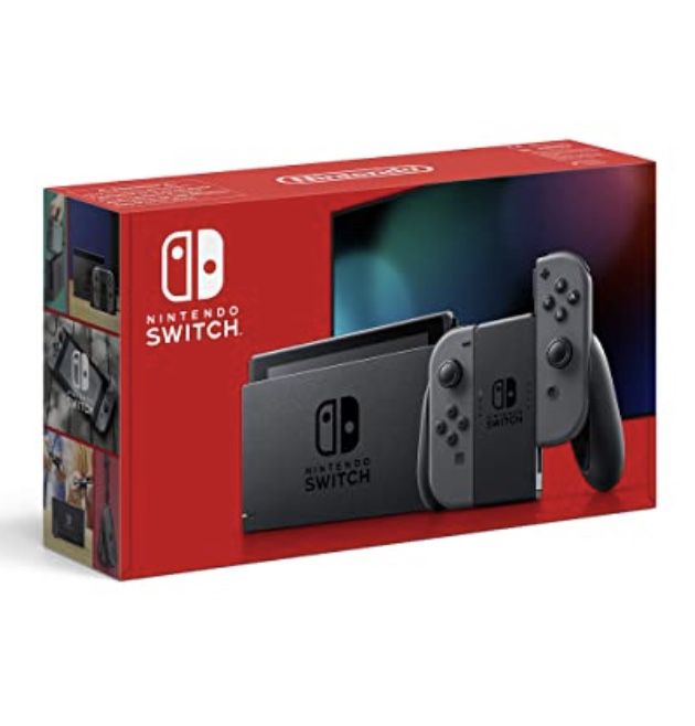 Nintendo Switch Konsole (Modell V2) in Grau für 224,90€ (statt neu 274€) &#8211; B-Ware