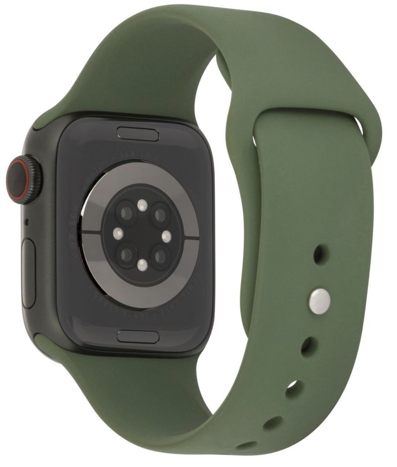 Apple Watch Series 7 (GPS + Cellular, 41mm) Aluminiumgehäuse mit Sportarmband für 398,90€ (statt 429€)