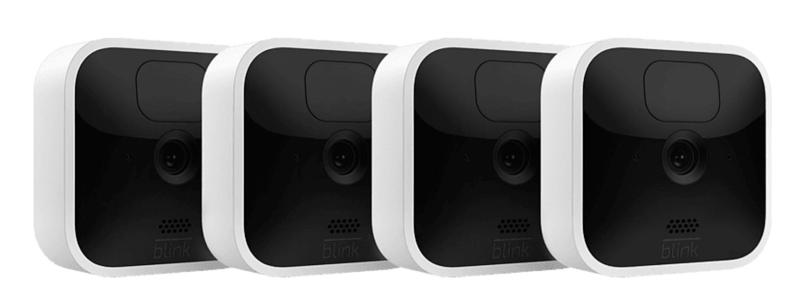4er Set Blink Indoor HD Sicherheitskamera für 144,99€ (statt 200€)   Zusatzkameras ohne Sync Modul