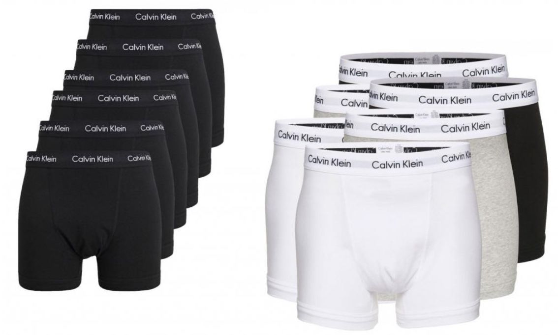 6er Pack Calvin Klein Boxershorts für 41,99€ (statt 60€)