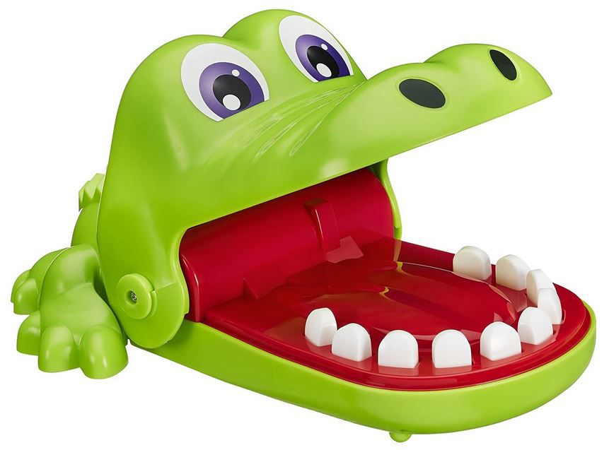 Hasbro Kroko Doc   Spiel für Erwachsene und Kinder für 12,99€ (statt 21€)   Prime